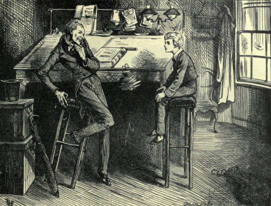 David Copperfield and Uriah Heep