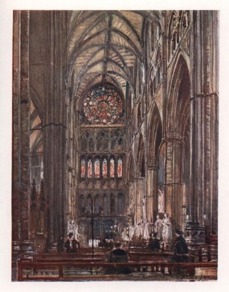 Interior of the North Transept within Westminster Cathedral